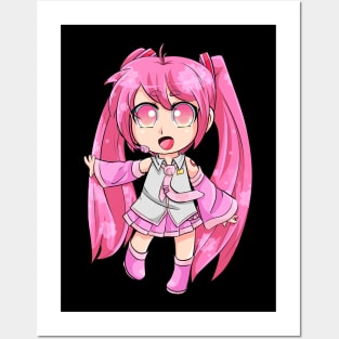 Sakura Miku Chibi Posters and Art